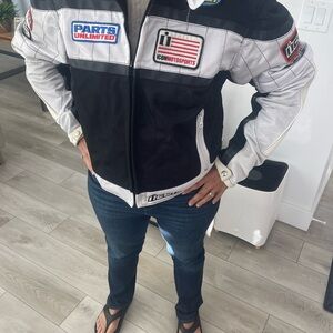 ICON Black and White Performance Jacket